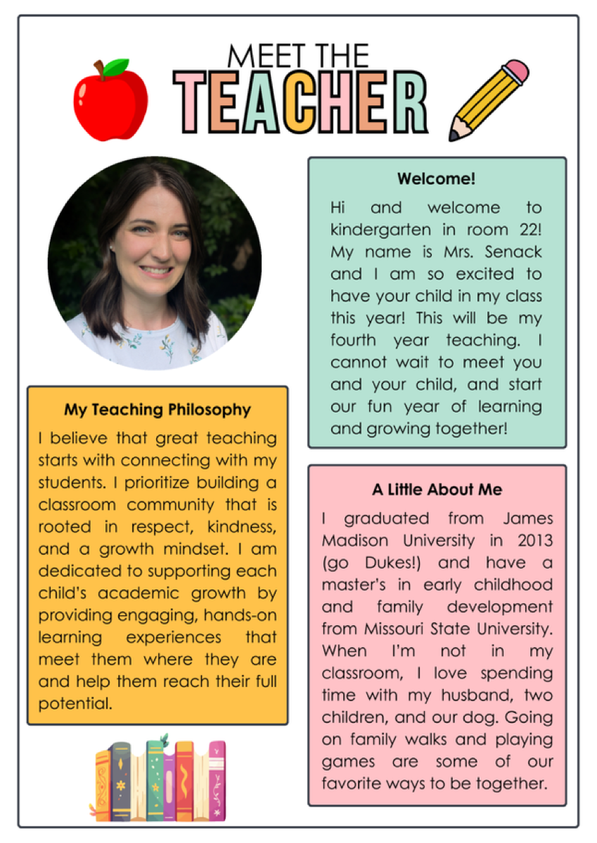 Preview of Meet the Teacher